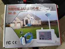  ⚡ PetSafe Wireless Dog Fence System ✓ JUSTPET M-3 Collar Included ⭐ Complete