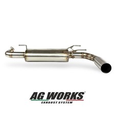 Terminale Scarico Silenziato MAZDA MX-5 NB NBFL 1.6 1.8 1998/2005 MX5 - AG Works