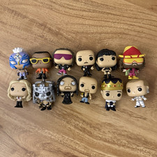 Mini Funko Pop WWE Vinyl Mixed Lot of 12 Loose (from WWE advent calendar)