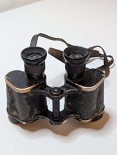 Leitz Wetzlar Dienstglas 6x30 Fernglas WWI WWII Binoculars Antik Vintage Rar