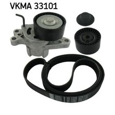 Keilrippenriemensatz für Peugeot 206 2A/C CC 2D SW 2E/K Partner 5, | 24411996