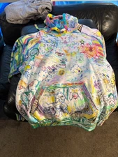 J America brand hoodie pullover heavy L 1 of 1  tie dye Studio wardrobe auction
