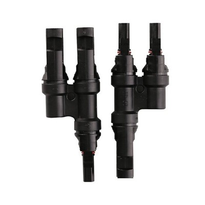 Stecker Solaranlage Parallel 1 Paar Adapterkabel kompatibel mit MC4