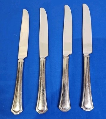 4 Butter/table Knives ARLINGTON NEWTON Reed & Barton  18/10 Stainless Flatware
