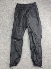 Marmot Pants Mens Small Black Waterproof Windproof Rain Outdoor Hiking S Zipper