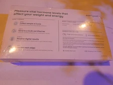 Everlywell Metabolism Test Kit At Home  03/31/2024- Sealed