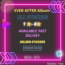 Monopoly Stickers Go ✨FAIRYTALE PARTNERS EVENT  Fast Response ✨Help Finish Album