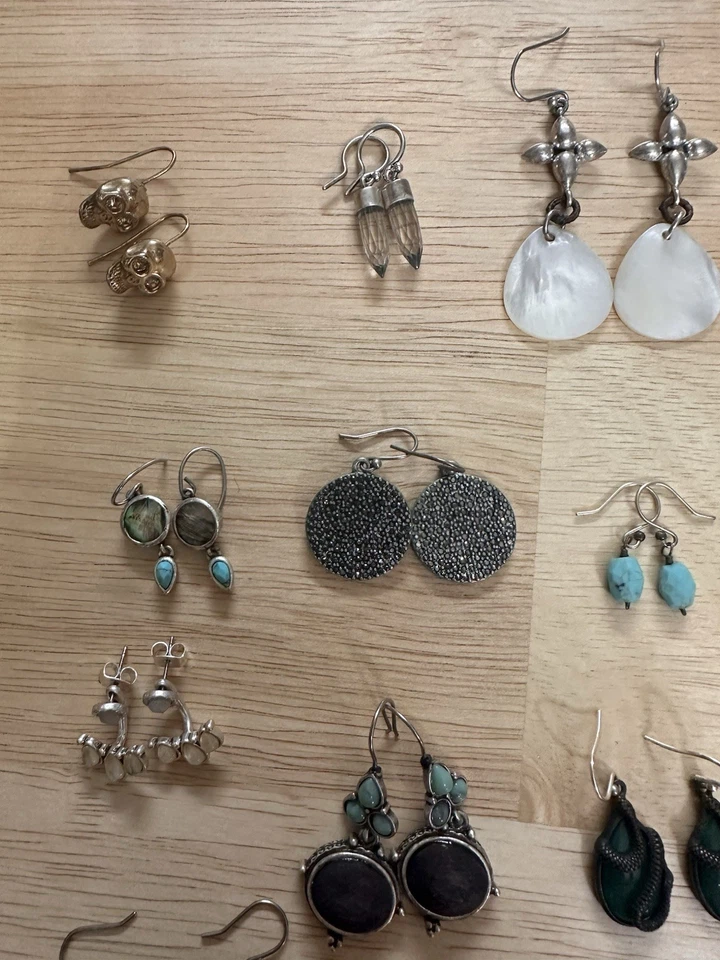 2000’s Bundle Fossil and Lucky Brand Earrings - Image 4 of 4