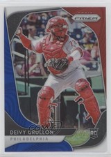 2020 Panini Prizm Red White & Blue Prizm Deivy Grullon #72 0o6v