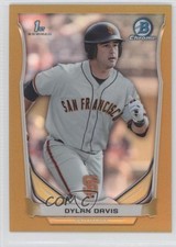 2014 Bowman Draft Chrome Gold Refractor 13/50 Dylan Davis #CDP94 0jz3