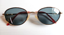 Neostyle Sunglasses Gold Oval 50-18-130 Retro Style Office 633 FRAMES ONLY