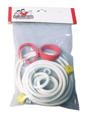 Williams Spacelab Pinball Machine Replacement Repair Rubber Ring Kit White