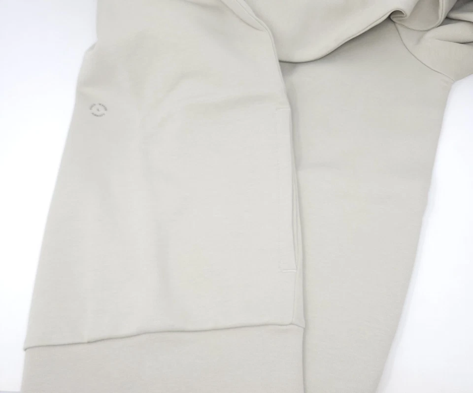 Polo Ralph Lauren Mens Beige Double Knit Leather Pony Hoodie - Image 4 of 4
