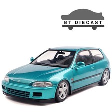 SOLIDO 1991 HONDA CIVIC EG6 1/18 DIECAST MODEL AZTEC GREEN METALLIC S1810405