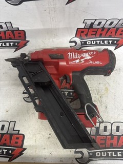 #647 Milwaukee M18 2745 20 30° Framing Nailer For parts or repair ONLY!