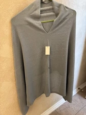 New Blue Nursing Cover Soft With Neck Breathable 