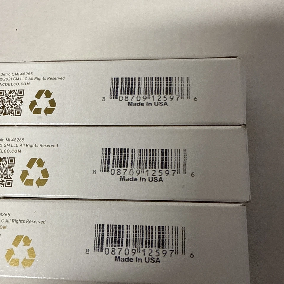 NUEVO AC Delco Doble Platino Bujías 41-810 Juego de 3 Foto 3 de 4