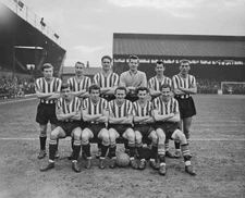 The Brentford Football Club team group photo UK 17th February 1962 Old Photo