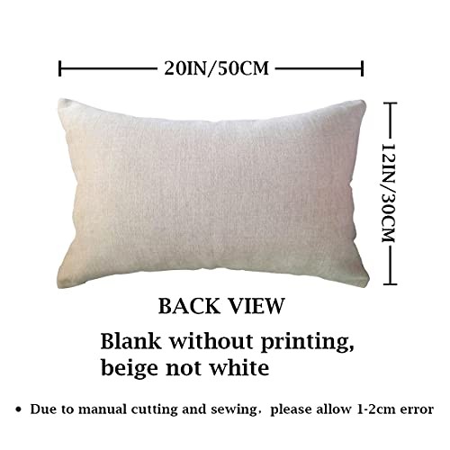 Hello Pumpkin Lumbar Throw Pillow Cover 12x20 20" x 12" (Pack of 1) Orange - Picture 5 of 6