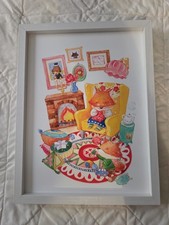 Mixtile Adorable Fox Nursery Print 8x10 Penelopelove