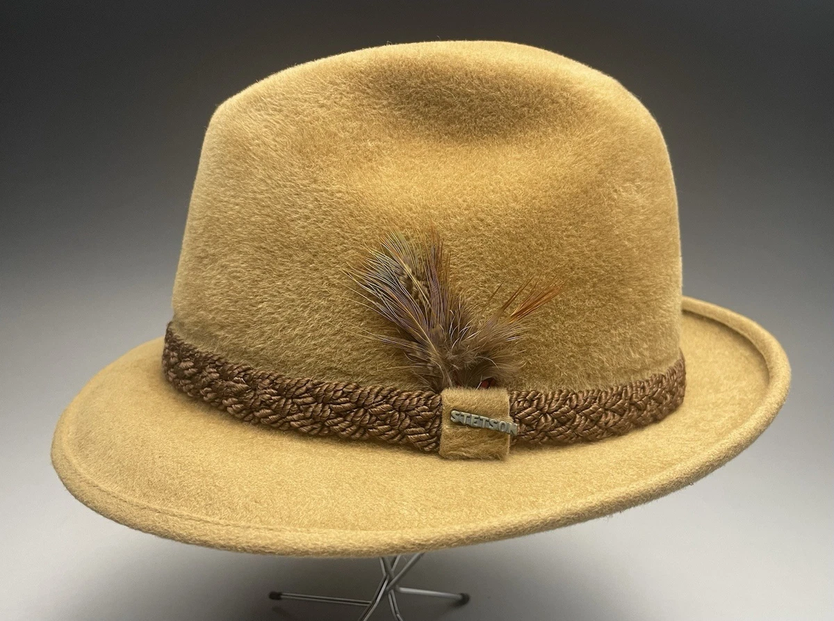 Stetson Fedora/Trilby Vintage Hats for Men 7 1/4 Size for sale | eBay