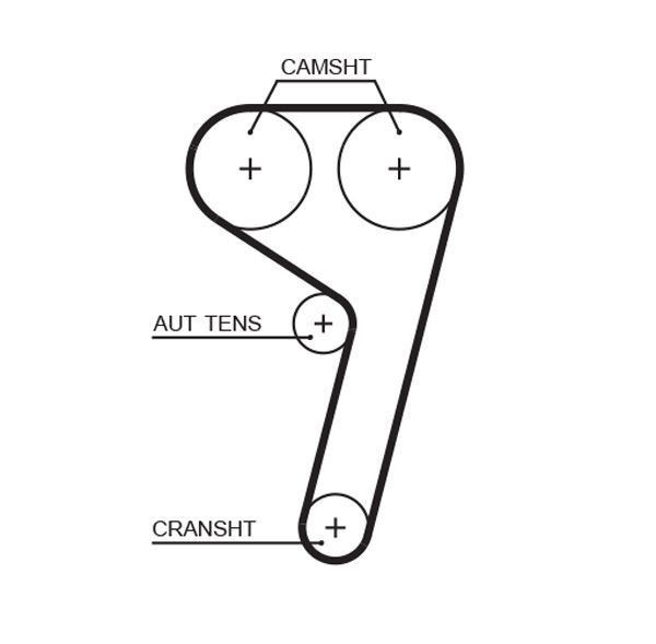 2x ✅Fits GATES-ZESTAWY KP25669XS TIMING BELT KIT +PUMP ⭐UK Seller⭐ - Image 5
