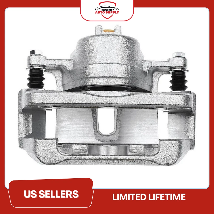 Pinza de freno del conductor delantero izquierdo con conjunto de soporte para Honda Pilot 2003-2008 Foto 2 de 3