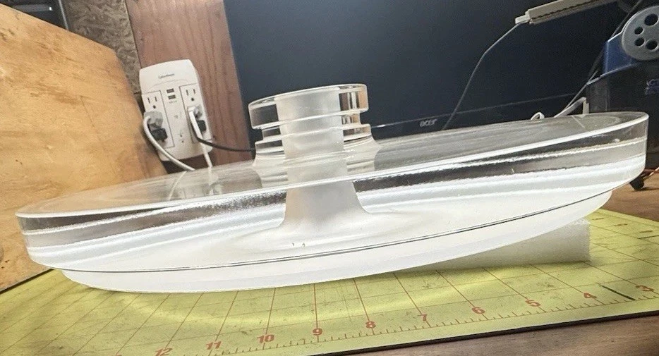 AMAT Quartz Baffle 0200-06980-01-901  Laboratory Surplus US Based Seller! - Image 2 of 3