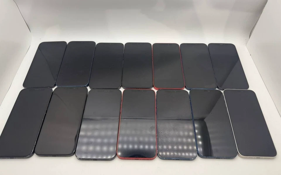 Lot of 28 Apple iPhone 12 64GB Smartphones – Needs Minor Work – Wholesale Bulk - Image 2 of 4