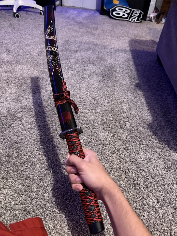 Katanas gravadas - Imagem 3 de 4