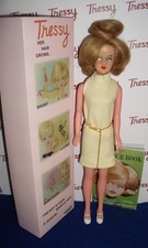 Tressy Doll Palitoy Dressed 1960 1st Edition Blond Growing Hair Repro Key/Box