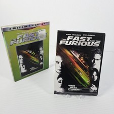 The Fast and the Furious DVD, 2008, 2-Disc Set Limited Edition W/ sleeve - New