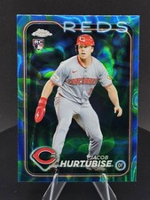 2024 Topps Chrome Update Jacob Hurtubise Blue/Green Lava Lamp Refractor/125 (RC)