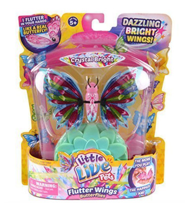 Character Options Little Live Pets Schmetterlinge Serie 3 S3 Crystal Bright Rare 