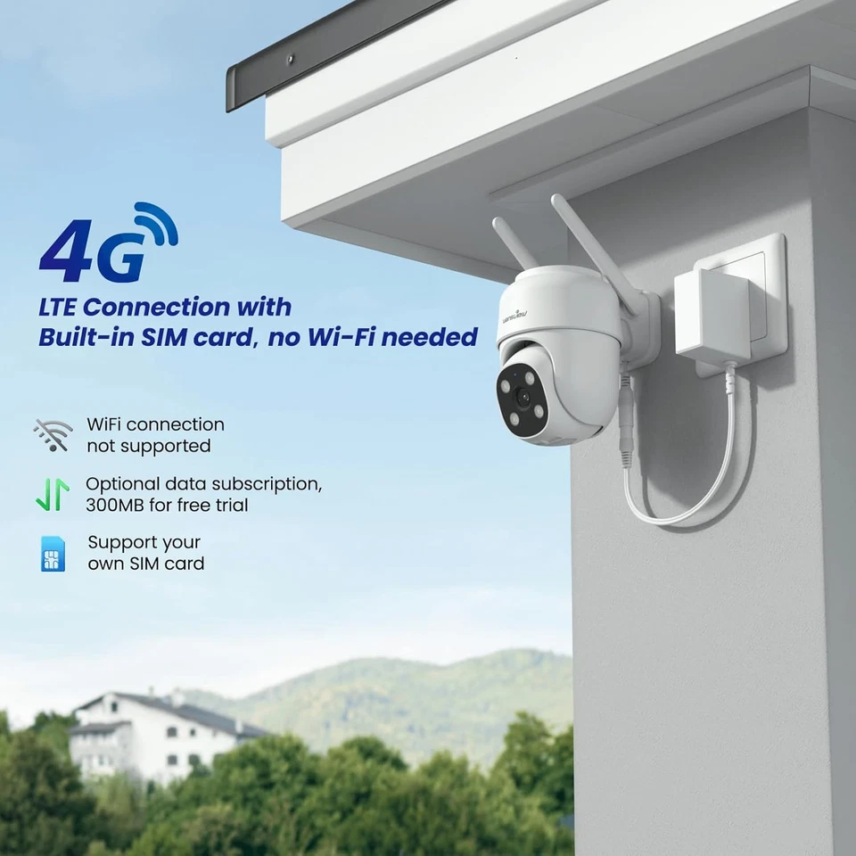 2K Security Cameras Wireless Outdoor-2.4G Wifi Home Security Cameras V - Image 2 of 4