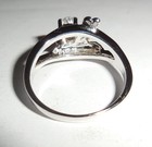 VINTAGE LIND RING SIZE 10 ANGEL STONE SPARKLING STONES DESIGN — photo 7