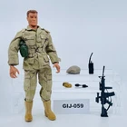 059 GI Joe 12 inch Desert Camo Beret 1:6 Action Figure with Accessories