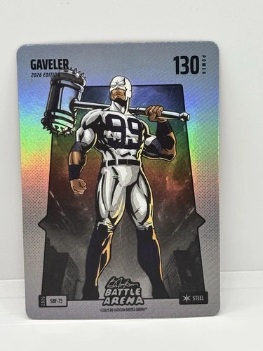 Gaveler Edition Bo Jackson Battle Arena 130 Power Steel SBF-73 2026 Foil