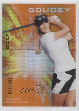 2021 Goodwin Champions Goudey Platinum Orange Prism 16/399 Paige Spiranac 0nr3