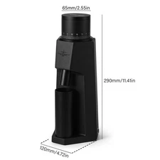 MHW-3BOMBER Adjustable Coffee Bean Grinder For Home Use Aluminum Alloy SOBN