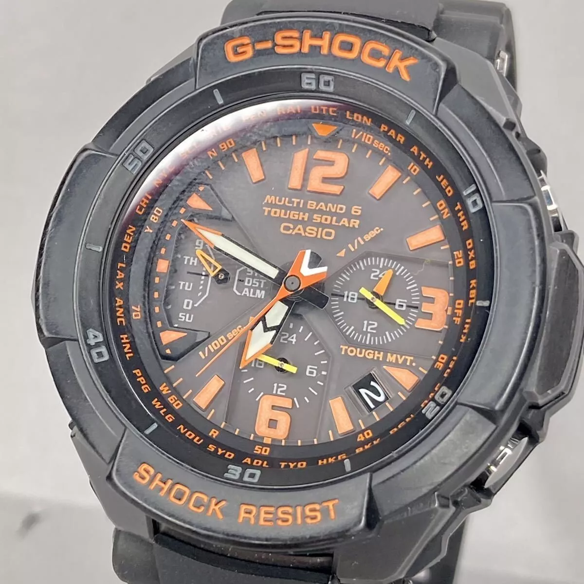 Casio G-SHOCK GW-3000B-1AJF Gravity Master Sky Cockpit Men's Watch used  japan