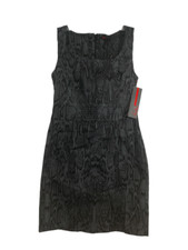 Sofia Vergara Women’s Dress Stretch Sleeveless Charcoal Gray SZ 4 Work Career