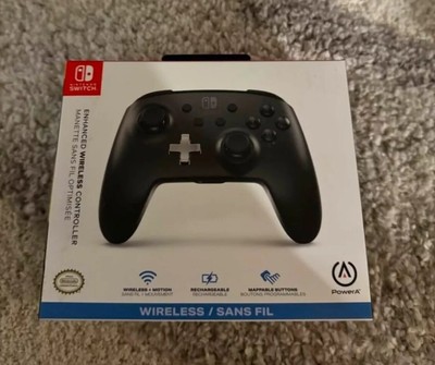 Nitendo PowerA Enhanced Wireless Controller  Switch Black