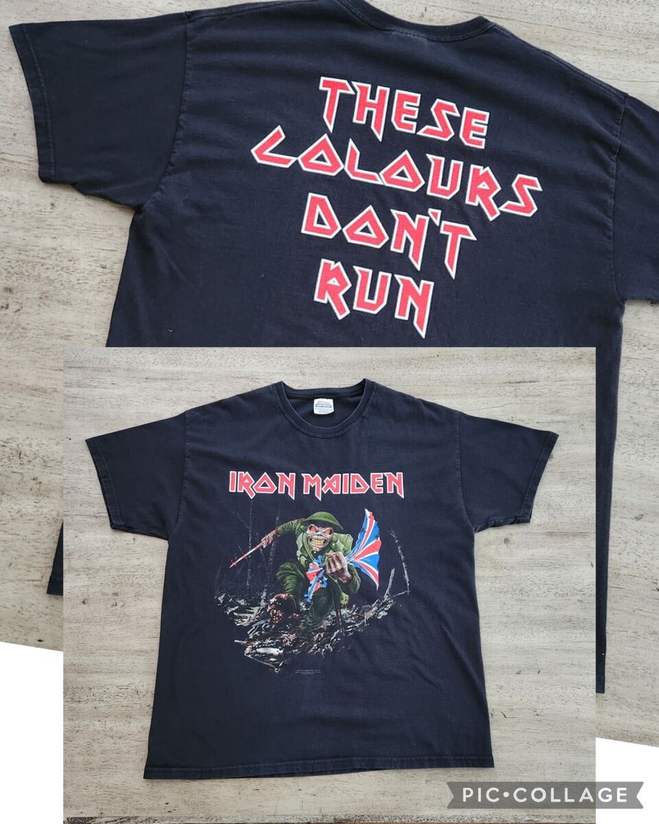 Y2K Iron Maiden 2006 Paschendale Trooper These Colours Dont Y2K Iron Maiden 2006 Paschendale Trooper These Colours Dont