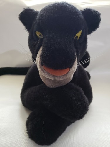 Bagheera Disney The Jungle Book Black Panther Plush Stuffed Animal Large Size