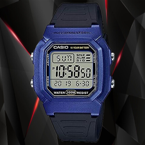 casio illuminator 10 year battery