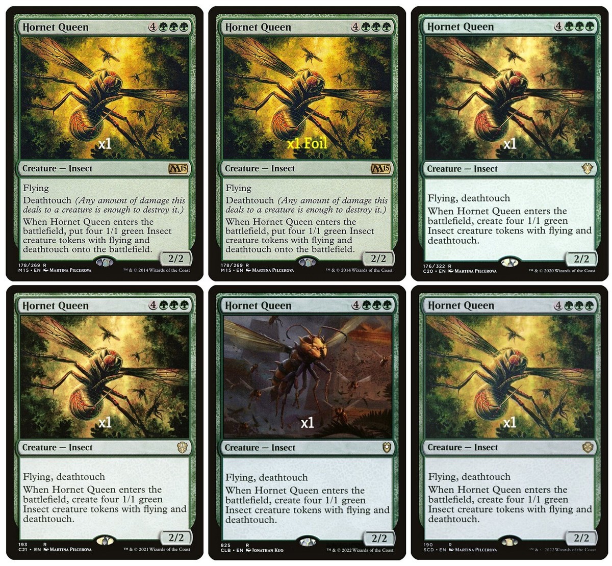 MTG M15 C20 C21 CLB SCD Hornet Queen MINT (SELECT) | eBay