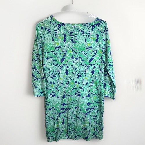 Lilly Pulitzer Marlowe Dress Koala of the Wild Womens Pima Cotton Preppy Small - Picture 7 of 7