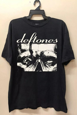 Deftones Band T Shirt Short Sleeve Cotton Black Full Size S-5XL | eBay