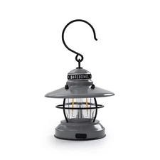 Barebones Edison Mini Lantern - Vintage Adjustable Camping Lantern, USB LED